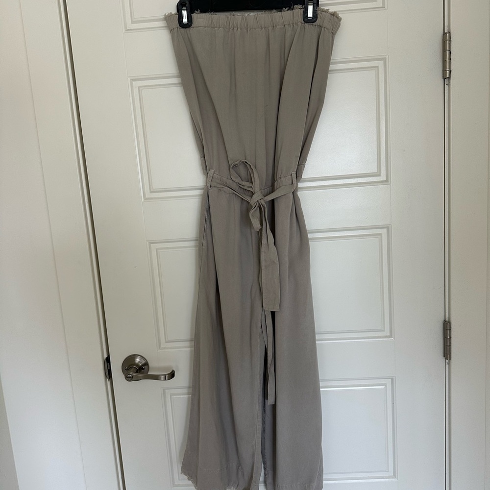 Elegant Gray Women's Jumpsuit